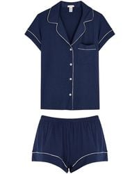 Eberjey - Gisele Stretch-Jersey Pyjama Set - Lyst