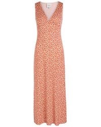 Reformation - Brayden Floral-Print Stretch-Jersey Midi Dress - Lyst