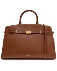 DeMellier - The Hudson Grained Leather Top Handle Bag - Lyst