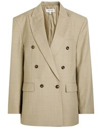 Ronny Kobo - 1988 Double-Breasted Woven Blazer - Lyst