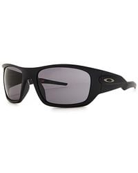 Oakley - Masseter Wrap-Around Sunglasses - Lyst
