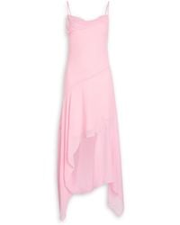 Bec & Bridge - Tallis Asymmetric Chiffon Midi Dress - Lyst