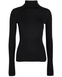 Maria McManus - Ribbed Turtle-Neck Merino Wool Top - Lyst