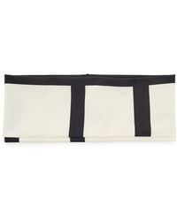 TOTEME - Logo-Monogrammed Jersey Headband - Lyst