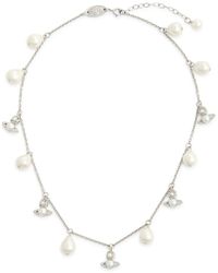 Vivienne Westwood - Emiliana Embellished Charm Necklace - Lyst