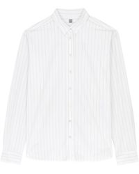 Totême - Striped Cotton Poplin Shirt - Lyst