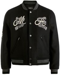 Amiri - Hollywood Music Club Wool-Blend Bomber Jacket - Lyst