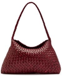 Dragon Diffusion - Santa Maria Woven Leather Shoulder Bag - Lyst