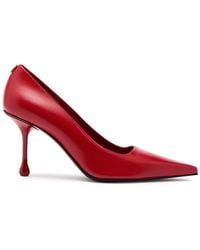 Jimmy Choo - Ixia 80 Leather Pumps - Lyst