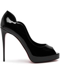 Christian Louboutin - Hot Chick 120 Patent Leather Pumps - Lyst