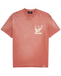 Represent - Spirits Of Summer Printed Cotton T-Shirt - Lyst