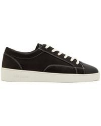 Jude Llow - Nico Panelled Nubuck Leather Sneakers - Lyst