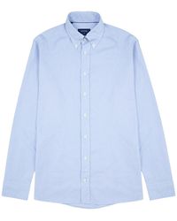 Eton - Piqué Cotton Oxford Shirt - Lyst