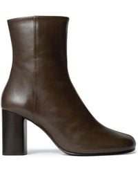 Lemaire - Anatomic 80 Leather Boots - Lyst