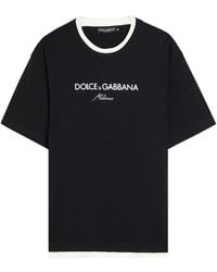 Dolce & Gabbana - Cotton T-Shirt - Lyst