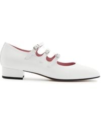 CAREL PARIS - Ariana Patent Leather Mary Jane Flats - Lyst