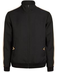 Valentino Garavani - Panelled Jersey-Twill Track Jacket - Lyst
