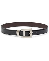 Versace - Glossed Leather Belt - Lyst