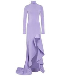 Stella McCartney - Cascading Stretch-Jersey Mini Dress - Lyst