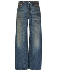 Our Legacy - Treble Cut Wide-Leg Denim Jeans - Lyst
