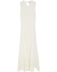 Erdem - Scalloped Crochet Cotton Maxi Dress - Lyst