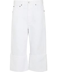 KHAITE - Boyle Cuffed Wide-Leg Jeans - Lyst
