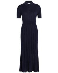Gabriela Hearst - Amor Ribbed Cashmere-Blend Midi Dress - Lyst