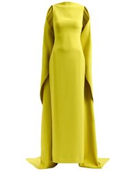 Solace London - Kaila Cape Gown - Lyst