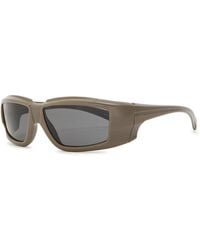 Rick Owens - Documenta Rectangle-Frame Sunglasses - Lyst