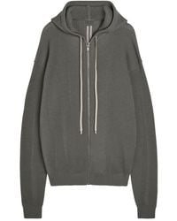 Rick Owens - Hooded Wool Jumper - Lyst