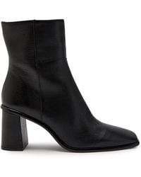 Alohas - West 75 Grained Leather Ankle Boots - Lyst