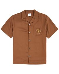 CHE - Breeze Logo-Embroidered Twill Shirt - Lyst