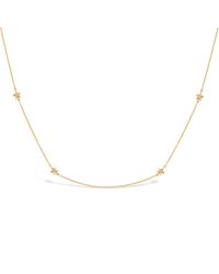 Dinny Hall - Bijou Solid 14k Gold Star Diamond Necklace - Lyst