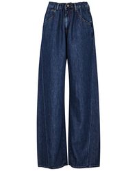 DARKPARK - Iris Paperbag Wide-leg Jeans - Lyst