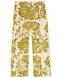La DoubleJ - Hendrix Floral-Print Woven Trousers - Lyst