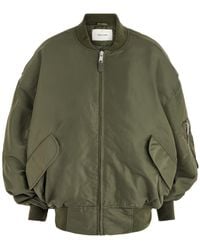 Entire studios - Broad Nylon Bomber Jacket - Lyst