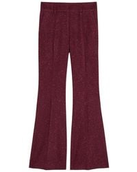 Gabriela Hearst - Rhein Speckled Wool-Blend Trousers - Lyst