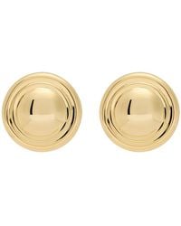 LIE STUDIO - The Eloise 18Kt-Plated Stud Earrings - Lyst