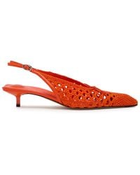 Jacquemus - Les Slingbacks Cubisto 35 Leather Slingback Pumps - Lyst