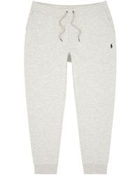 Polo Ralph Lauren - Logo-embroidered Jersey Sweatpants - Lyst