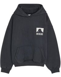 Rhude - Moonlight Pack Printed Hooded Cotton Sweatshirt - Lyst