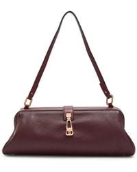 Gabriela Hearst - Paola Grained Leather Clutch - Lyst