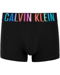 Calvin Klein - Intense Power Pride Logo Stretch-Cotton Trunks - Lyst