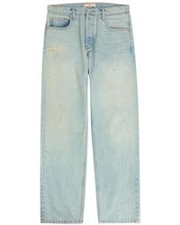 CHERRY LA - Distressed Relaxed Straight-Leg Jeans - Lyst