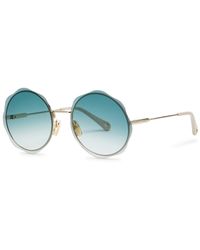 Chloé - Honoré Rimless Octagon-frame Sunglasses - Lyst