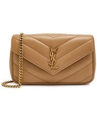 Saint Laurent - Loulou Small Quilted Leather Shoulder Bag - Lyst