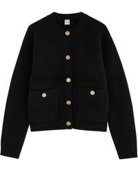 TOTEME - Wool-Blend Cardigan - Lyst