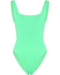 Hunza G - Seersucker Swimsuit - Lyst