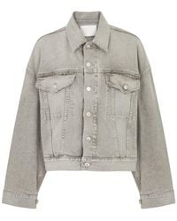 Citizens of Humanity - Quira Distressed Denim Jacket - Lyst