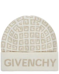 Givenchy - 4g Monogrammed Wool-blend Beanie - Lyst